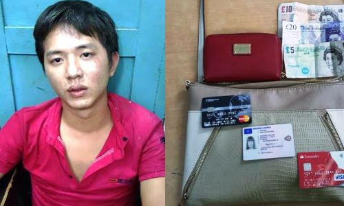 Canh sat hinh su truy bat cuop tren mai nha dan TP HCM