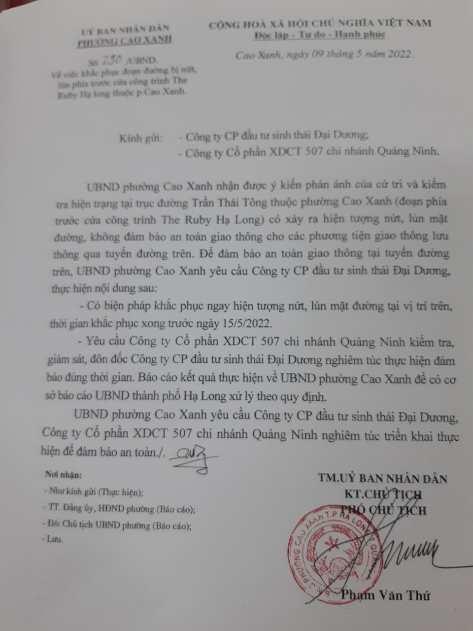 Quang Ninh: Bao gio khac phuc viec nut, lun canh du an The Ruby Ha Long?-Hinh-2