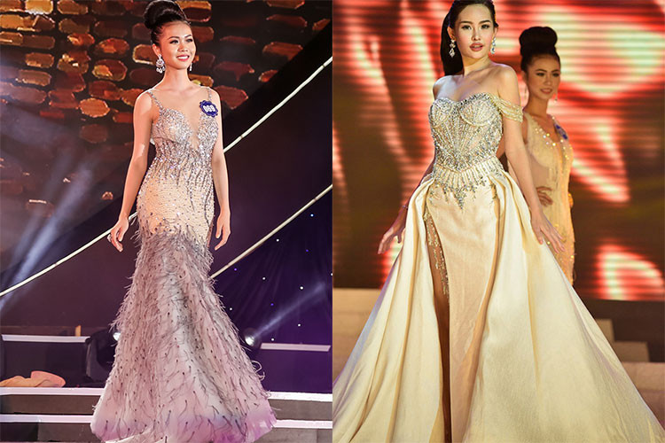 Kim Ngọc và Ngân Anh đều sở hữu vóc dáng gợi cảm. Ảnh: VTC, Nguoiduatin