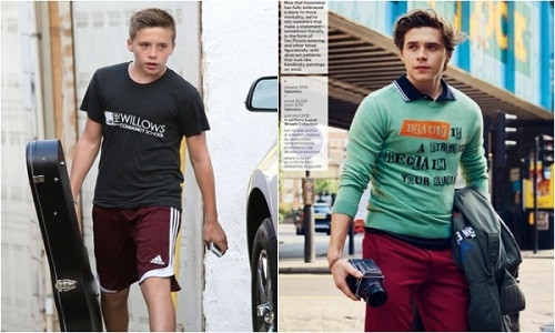 Cậu cả nhà Becks nay đã 19 tuổi và ra dáng một thanh niên chững chạc với vẻ ngoài điển trai, sành điệu. Hiện Brooklyn đang tạm sống xa gia đình để theo đuổi đam mê nhiếp ảnh. Cậu cả nhà Becks nay đã 19 tuổi và ra dáng một thanh niên chững chạc với vẻ ngoài điển trai, sành điệu. Hiện Brooklyn đang tạm sống xa gia đình để theo đuổi đam mê nhiếp ảnh.