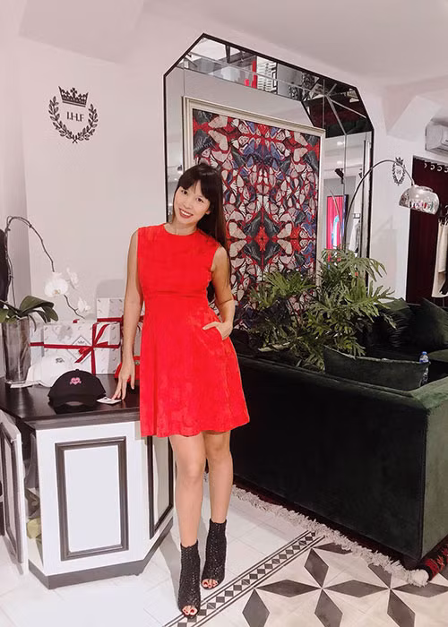 "Bà bầu" Hà Anh khiến không ít người phải ngạc nhiên bởi nhan sắc ngày càng mặn mà.