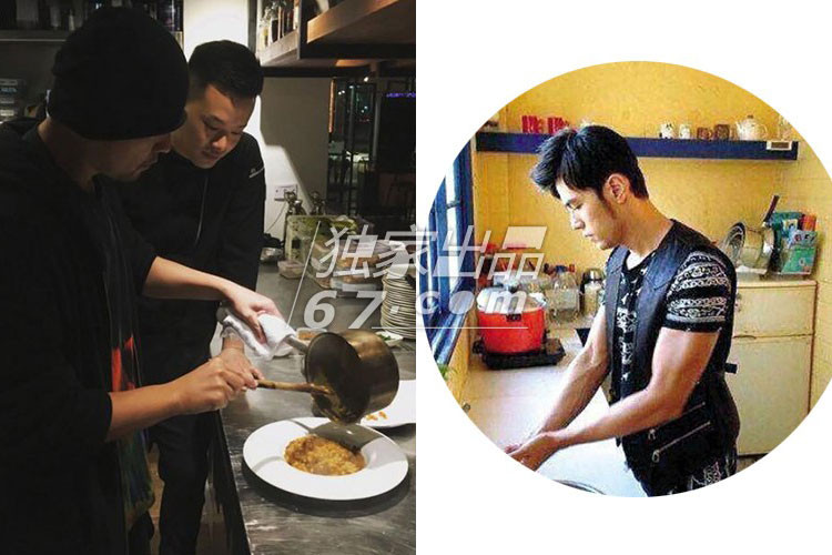 Châu Kiệt Luân là một trong những sao nam Hoa ngữ giỏi nấu ăn. Thời gian bà xã Côn Lăng mang thai, anh thường xuyên tẩm bổ cho vợ bằng những món ăn ngon.