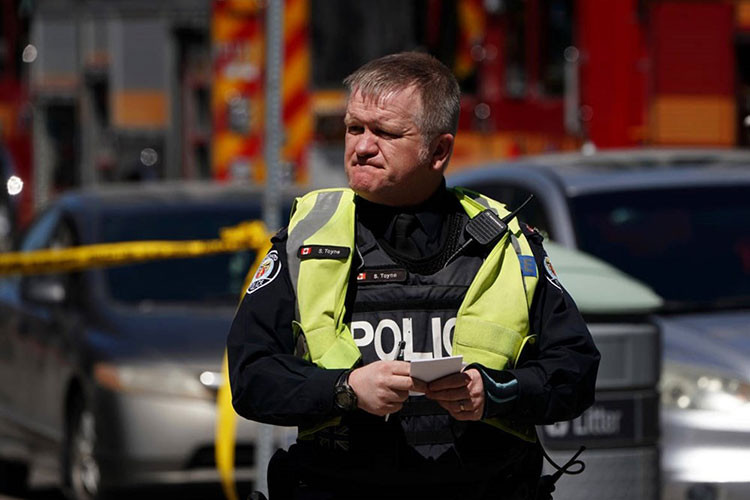 Theo báo chí, ngoài 9 người thiệt mạng, bệnh viện Sunnybrook ở Toronto cho biết có 7 người đang ở trong tình trạng nguy kịch. (Nguồn: AP)