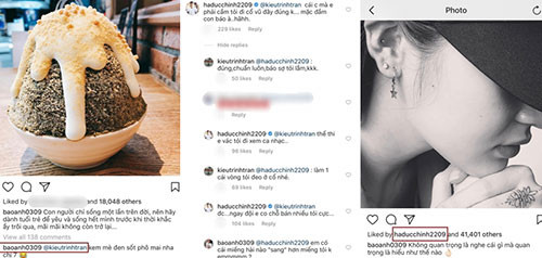 Mối quan hệ thân thiết giữa Bảo Anh và những người thân quen của Bùi Tiến Dũng.