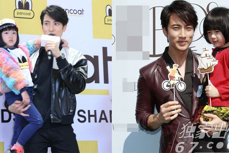 Bé Nei Nei - con gái của Ngô Tôn thường xuyên tỏ ra thẹn thùng khi xuất hiện trước báo chí truyền thông.