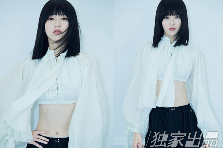 Nữ diễn viên Đường Yên là một trong những ngôi sao Hoa ngữ sở hữu vòng eo con kiến đáng ghen tỵ.