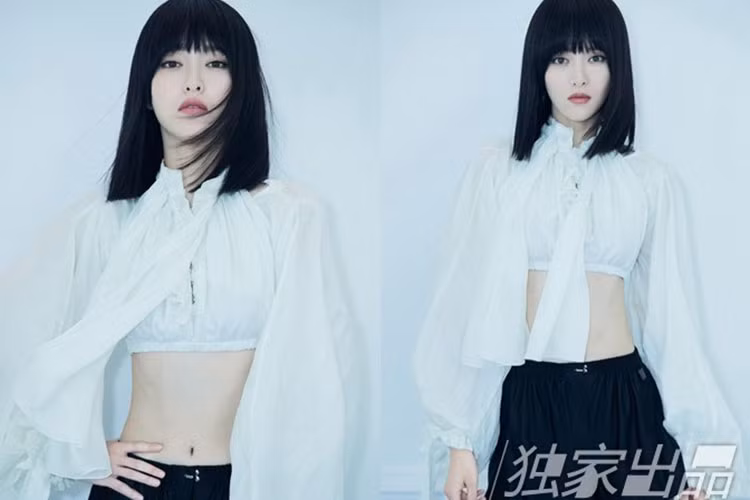 Nữ diễn viên Đường Yên là một trong những ngôi sao Hoa ngữ sở hữu vòng eo con kiến đáng ghen tỵ.