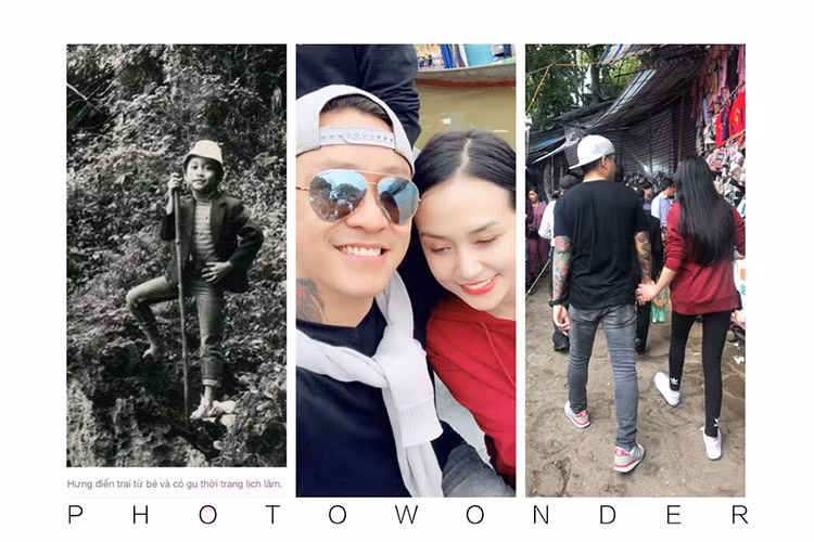 Tuấn Hưng thường xuyên đưa vợ đi du lịch hâm nóng tình cảm vợ chồng.