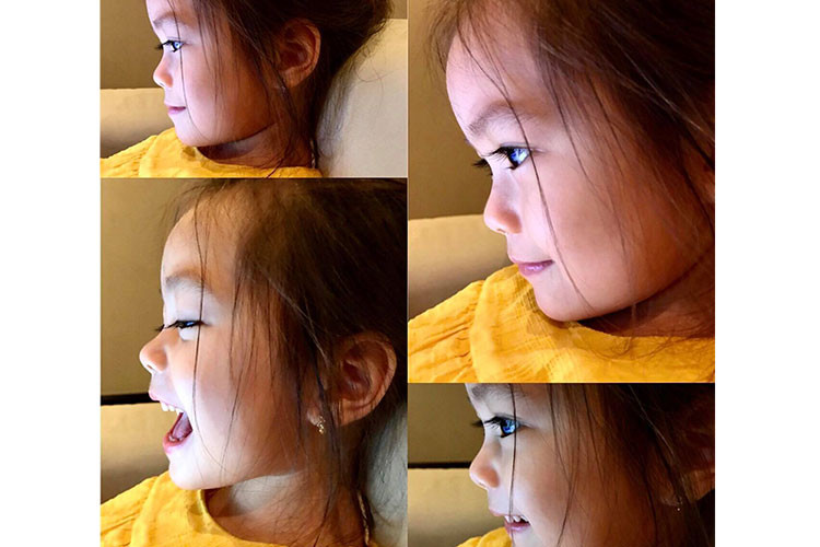 Trên trang cá nhân, giọng ca "Socola" thường xuyên cập nhật hình ảnh con gái với người hâm mộ.