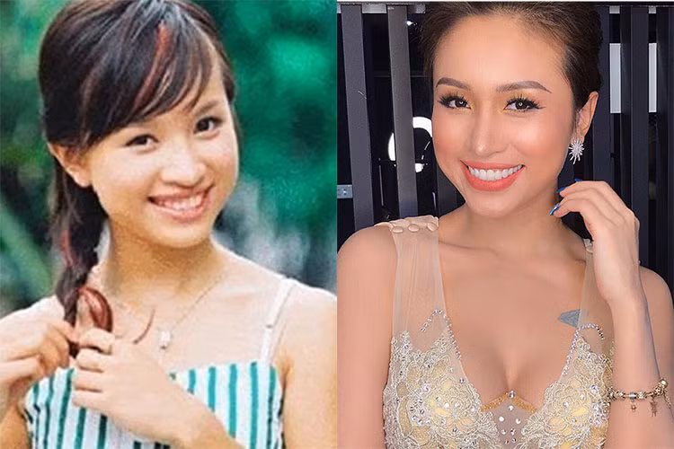 Thuộc nhóm bạn thân của Hoàng Thùy Linh, Vân Hugo từ một hot girl nay trở thành gái một con sở hữu vòng 1 khủng. Ảnh: Khám phá