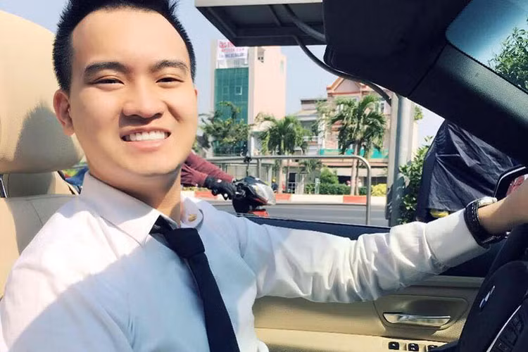 Chồng sắp cưới của Diệp Lâm Anh sở hữu vẻ ngoài điển trai. Ảnh: FBNV