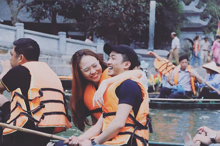 Hiện tại Cường Đô la hẹn hò Đàm Thu Trang. Tình cảm của cặp đôi ngày càng mặn nồng. Ảnh: FBNV