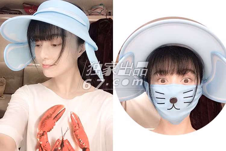 Phạm Băng Băng luôn bảo vệ làn da trắng của mình. Theo đó, ngôi sao Hoa ngữ này sử dụng loạt phụ kiện: găng tay, mũ, khẩu trang... mỗi khi ra nắng.