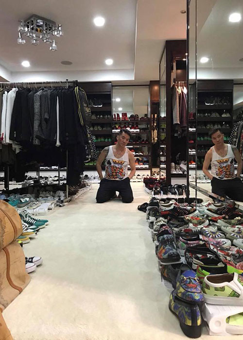 Mr Đàm không ít lần đăng tải hình ảnh bên trong căn biệt thự hơn 60 tỷ đồng. Ảnh: FBNV