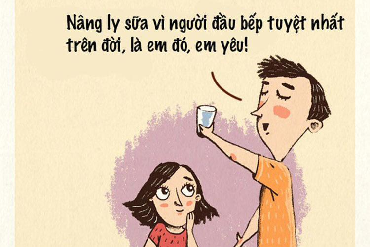 Họ luôn thể hiện sự biết ơn và ngưỡng mộ dành cho nhau, không chỉ vào những dịp đặc biệt mà trong cuộc sống hằng ngày.