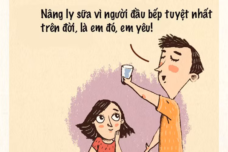 Họ luôn thể hiện sự biết ơn và ngưỡng mộ dành cho nhau, không chỉ vào những dịp đặc biệt mà trong cuộc sống hằng ngày.