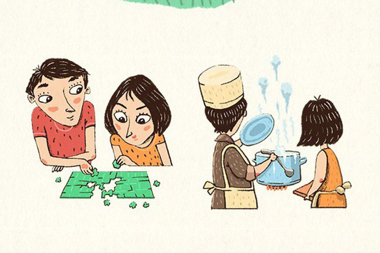 Họ chia sẻ sở thích và thói quen với nhau, cùng nhau hoạt động, vui chơi, thư giãn...