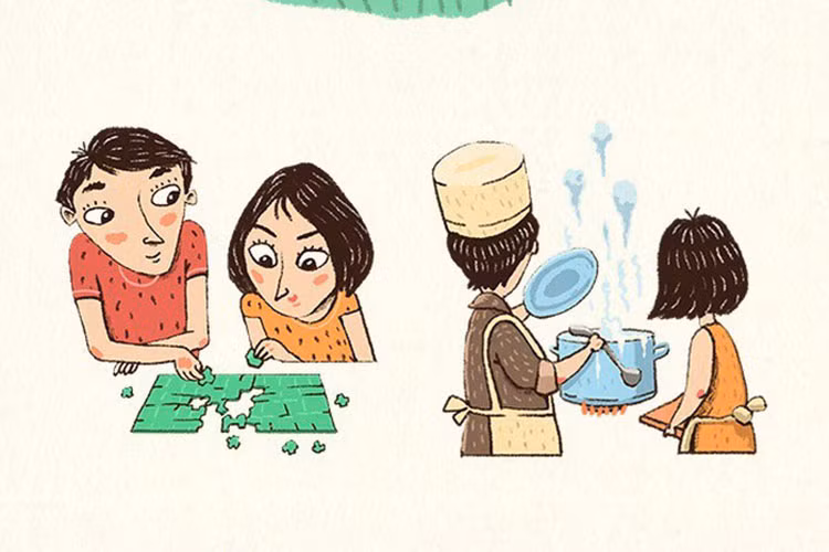 Họ chia sẻ sở thích và thói quen với nhau, cùng nhau hoạt động, vui chơi, thư giãn...