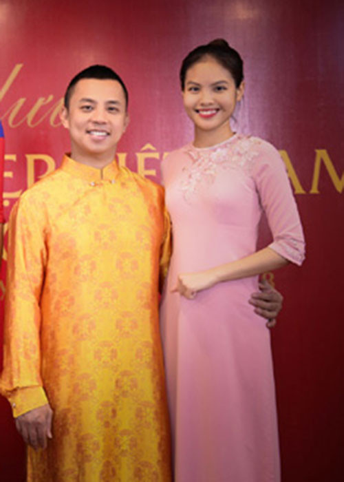 Khi con gái được hơn một tuổi, bà xã của Chí Anh mang bầu lần 2. Đối với kiện tướng dancsport, đây là tin vui lớn nhất của anh trong năm nay. Ảnh: Công Lý