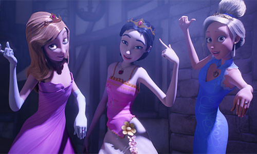 3 nàng công chúa. Ảnh: NSXCC