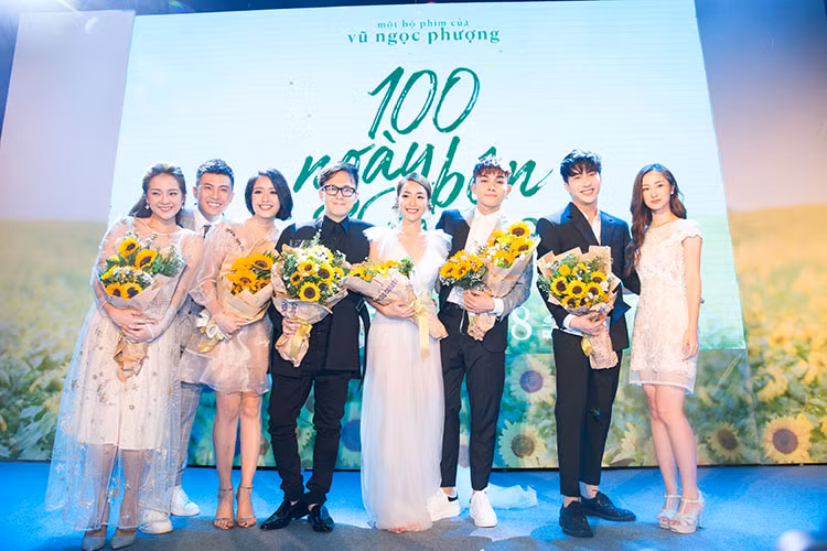 Bộ phim "100 ngày bên em" dự kiến khởi chiếu trên toàn quốc từ ngày 25/4 tới đây.