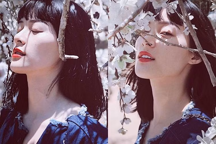 Hậu chia tay, Hạ Vi bị nghi hẹn hò Trịnh Thăng Bình, Huỳnh Anh nhưng cô đều phủ nhận. Hiện, Hạ Vi vui vẻ với cuộc sống ít được chú ý hơn. Ảnh: FBNV