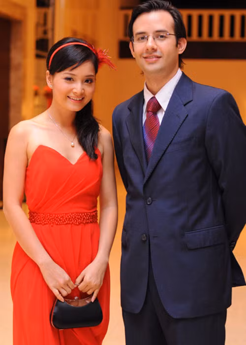 Năm 2012, Lan Phương hẹn hò chàng trai người Mỹ Phillips. Tuy nhiên, mối tình này của nữ diễn viên cũng nhanh chóng tan vỡ. Ảnh: thegioivanhoa