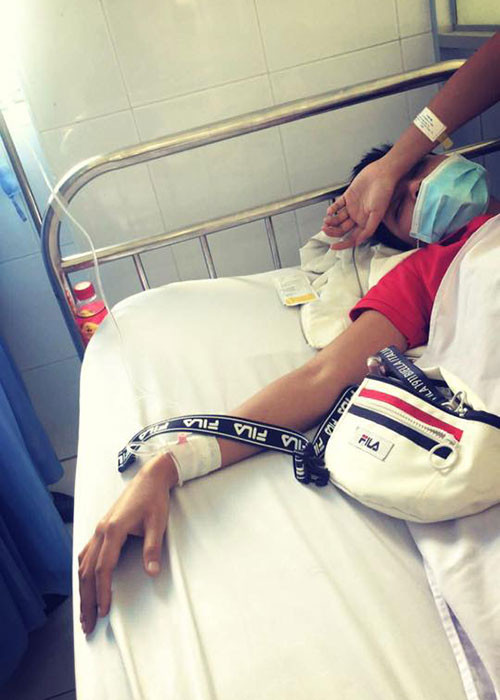 Trước đó, vào sáng ngày 2/4, Hoa hậu H'hen Niê nhập viện vì ngộ độc thực phẩm. Ảnh: Vietnamnet