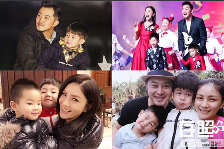 Hồ Khả - Sa Dật có hai cậu con trai kháu khỉnh. Tên tuổi của cặp vợ chồng diễn viên Hoa ngữ này trở nên hot khi Hồ Khả cùng quý tử tham gia "Bố ơi mình đi đâu thế".