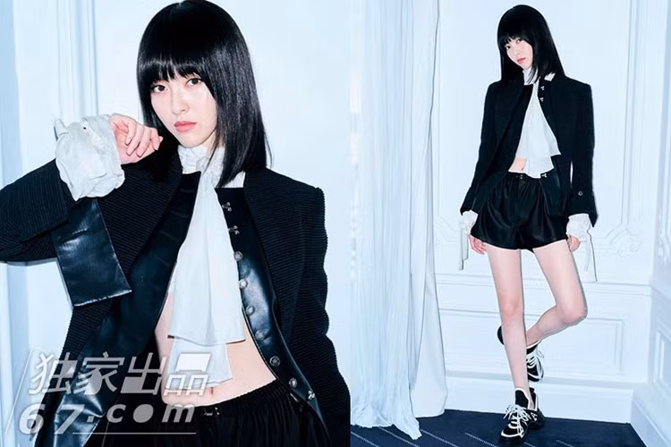 Ngoài eo thon, Đường Yên còn có đôi chân dài thẳng tắp. Được biết, nữ diễn viên cao đến 1m72.