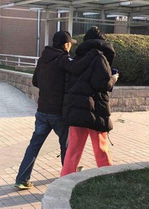 Tạ Đình Phong và Vương Phi đang đắm chìm trong tình yêu. Ảnh: Kknews