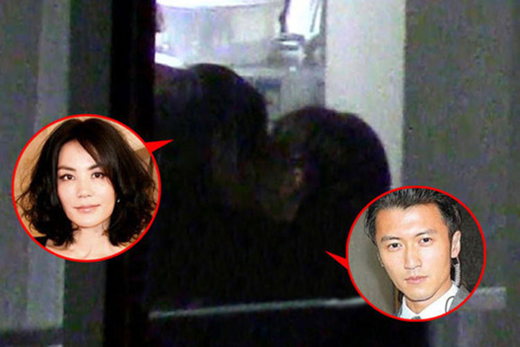 Tạ Đình Phong và Vương Phi có những khoảnh khắc tình tứ như hồi mới yêu. Ảnh: Ifeng