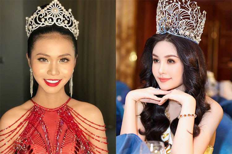 Kim Ngọc cũng được đánh giá cao về thần thái hơn Ngân Anh. Từ khi đăng quang, Ngân Anh bị chê biểu cảm gương mặt bất biến ở nhiều bức ảnh, góc chụp.