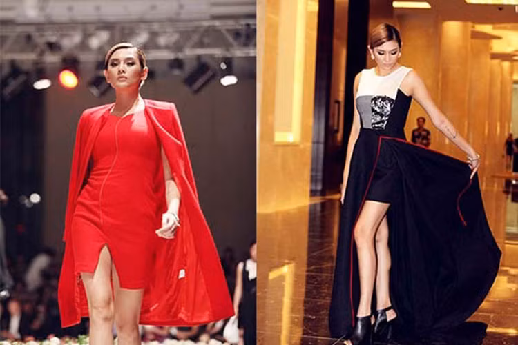 Tháng 10/2015, siêu mẫu Võ Hoàng Yến bất ngờ trở lại sàn catwalk tại Hà Nội khiến công chúng hoài nghi về tuyên bố giải nghệ của cô. Ảnh: Em Đẹp