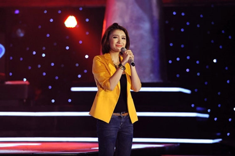 Như Quỳnh miệt mài đi hát nhưng không được sự chú ý. Năm 2012, cô quyết định tham gia The Voice. Ảnh: Giaoducvietnam