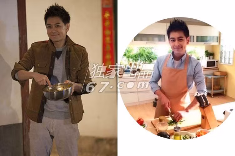 Bận rộn với công việc nhưng Lâm Chí Dĩnh vẫn dành thời gian chế biến thức ăn cho các con. Anh nổi tiếng là ông bố tuyệt vời.