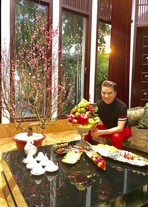 Khi biết Đàm Vĩnh Hưng muốn đập đi xây lại căn biệt thự, Hồ Ngọc Hà khuyên đàn anh nên mua nhà khác để đổi chốn đi về. Ảnh: FBNV