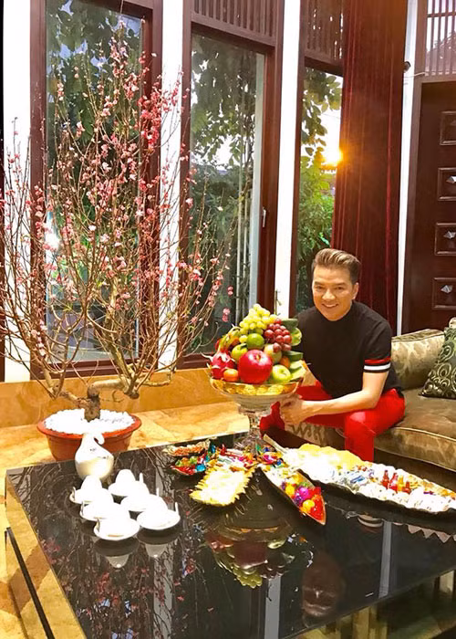 Khi biết Đàm Vĩnh Hưng muốn đập đi xây lại căn biệt thự, Hồ Ngọc Hà khuyên đàn anh nên mua nhà khác để đổi chốn đi về. Ảnh: FBNV