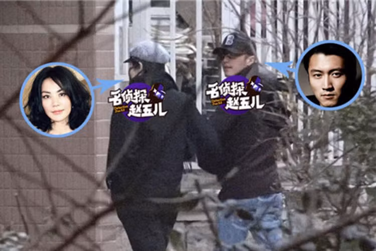 Sau khi nối lại tình xưa, Vương Phi và Tạ Đình Phong ngày càng mặn nồng. Ảnh: Ifeng