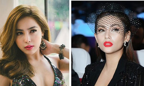 Á khôi Mai Diệu Linh là người đẹp công khai từng phẫu thuật thẩm mỹ hàng chục lần. Ảnh: FBNV.