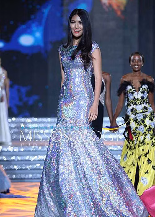 Đại diện Việt Nam tại Hoa hậu Thế giới 2015, Hoa khôi Lan Khuê là thí sinh được bình chọn nhiều nhất, lọt top 11 chung cuộc. Đây là thành tích tốt nhất của người đẹp Việt tại đấu trường này. Ảnh: Missology