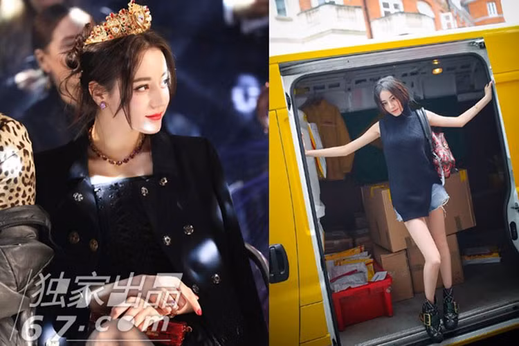 Địch Lệ Nhiệt Ba luôn khiến fans xuýt xoa bởi gương mặt đẹp không góc chết cùng vóc dáng gợi cảm.