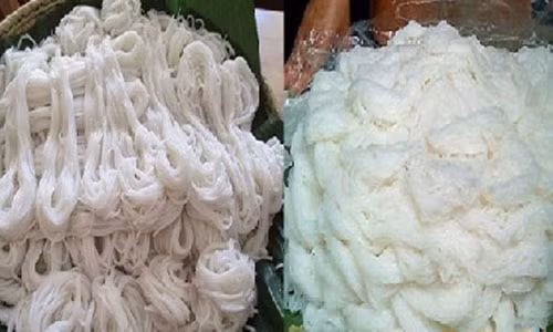 Hai chat doc dang so co trong mon “bun” khoai khau