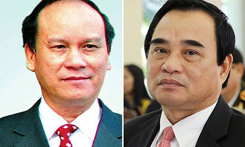 2 cựu Chủ tịch TP Đà Nẵng Trần Văn Minh và Văn Hữu Chiến.