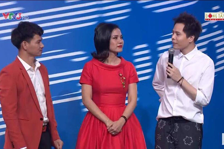 Hình ảnh Việt Trinh là người chơi của gameshow Ơn giời, cậu đây rồi năm nay.