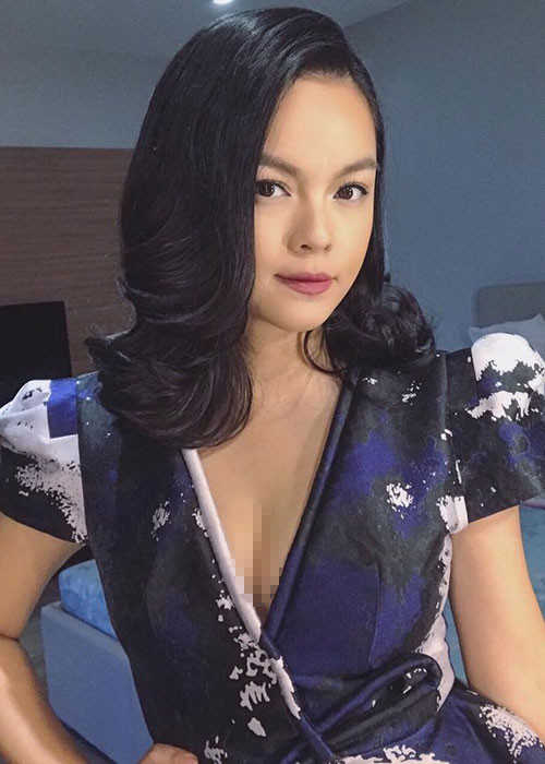 Hình ảnh "gái 2 con" Phạm Quỳnh Anh gợi cảm hút ánh nhìn khi tham gia một sự kiện giải trí.