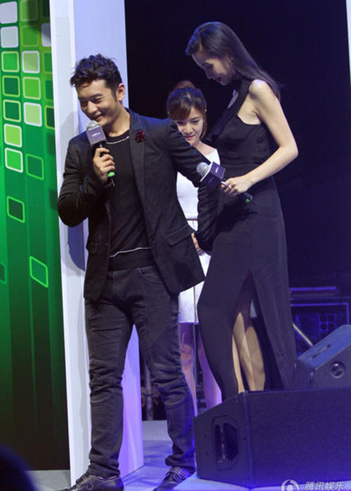 Sau đám cưới, Angelababy vẫn luôn được ông xã cưng chiều hết mực. Ảnh: QQ