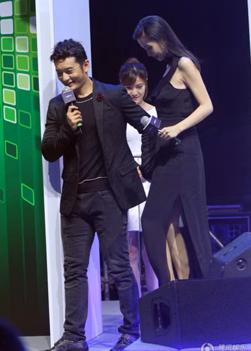 Sau đám cưới, Angelababy vẫn luôn được ông xã cưng chiều hết mực. Ảnh: QQ