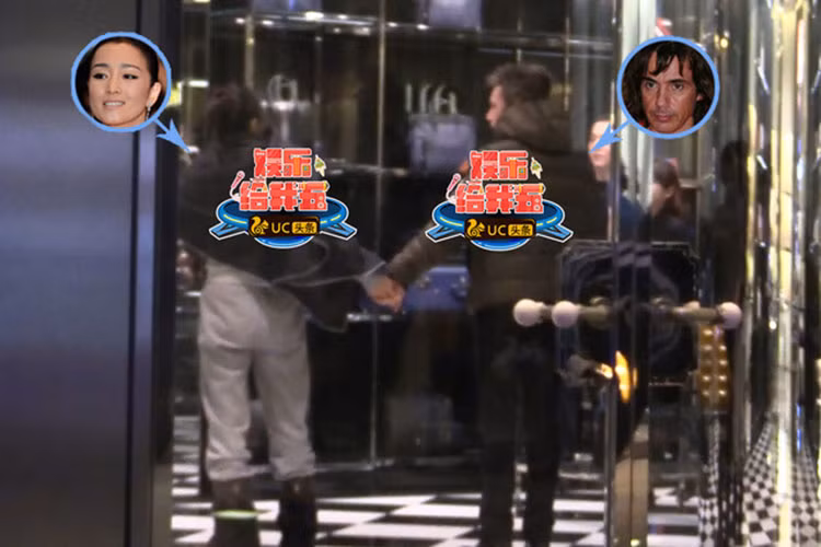 Nữ minh tinh màn ảnh Hoa ngữ nắm tay không rời nam nhạc sĩ kiêm nhà sản xuất người Pháp khi đi mua sắm.