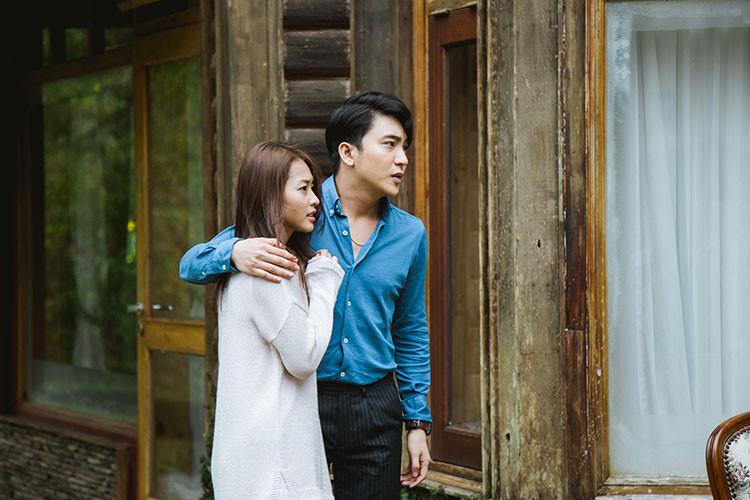 Hình ảnh B Trần tình tứ bên Khả Ngân trong "100 ngày bên em".